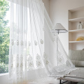 Elegnat Mesh Embroidery Shading Tulle Window Window Sheer